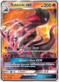 Salazzle GX - Burning Shadows